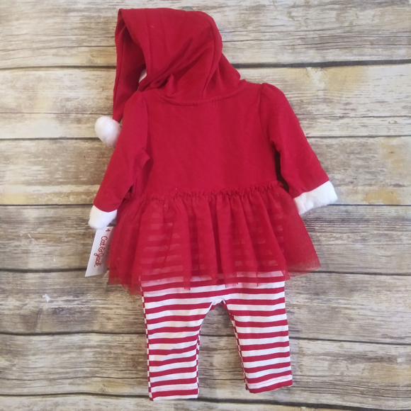 ๐NWT Cat & Jack  Girls Christmas one-piece outfit - Picture 5 of 8